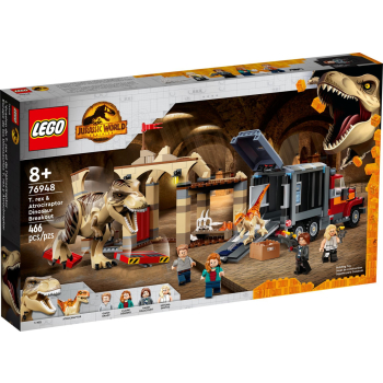 LEGO 76948 Jurassic World Ucieczka tyranozaura i a